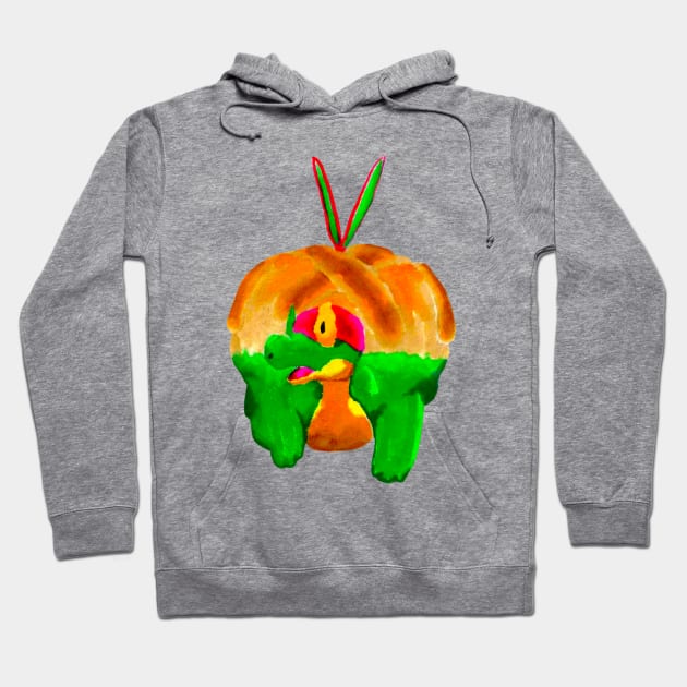 Apple Pie Dragon Hoodie by Art of V. Cook